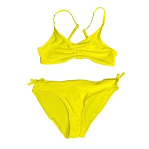 H&M Kids | Yellow Two-Piece Bikini Swimsuit Girls Size 8-10